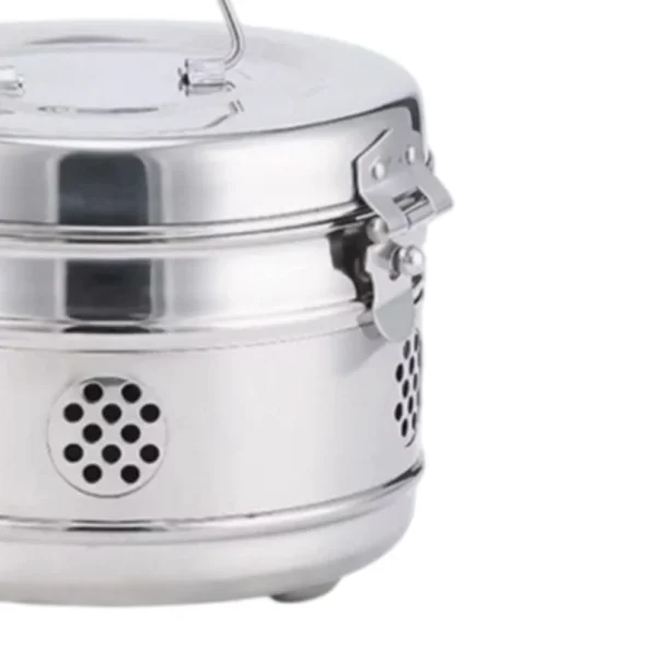 304 Stainless Steel Care Jar Empty Metal Cream Canister Airtight Cosmetic Storage Container Custom Logo Wholesale