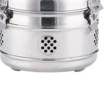 304 Stainless Steel Care Jar Empty Metal Cream Canister Airtight Cosmetic Storage Container Custom Logo Wholesale