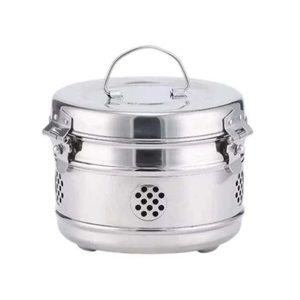 304 Stainless Steel Care Jar Empty Metal Cream Canister Airtight Cosmetic Storage Container Custom Logo Wholesale