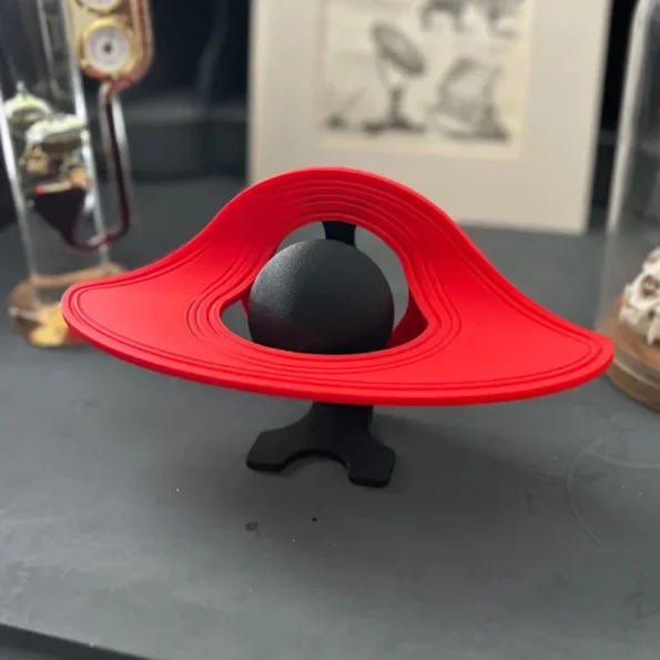 3D Printed Black Hole Accretion Disk Display Model Space Science Teaching Prop Movie Peripheral Desktop Ornament
