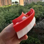 3D Printed Blood Vessel Wall Structure Model Blood Cell Circulation Demonstration Model for Biology Science Classroom