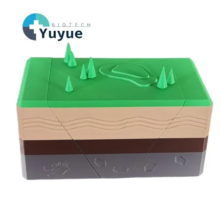 3D Printed Crust Fault Movement Demonstration Model Split Assemble Geology Landform Teaching Tool for Geography Class