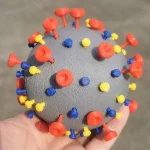 3D Printed Microbe Structure Display Model Virus Cell Shape Teaching Prop for Biology Science Class Popularization Exhibition