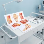 6Pcs Human Joint Section Anatomy Model Set Shoulder Hip Knee Hand Foot Nasal Cavity Cross Section Teaching Model