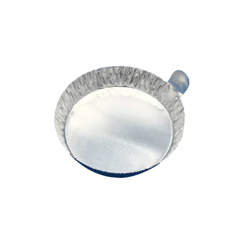 80ml Round Aluminum Weighing Dish for Laboratories Tabbed 80ml Round Aluminum Weighing Boat Lab Supply