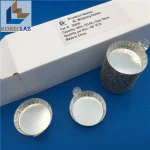 80ml Round Aluminum Weighing Dish for Laboratories Tabbed 80ml Round Aluminum Weighing Boat Lab Supply