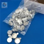 8ml Laboratory Using extra Small Crimped Sides with Handle AL Weighing Scale Dish