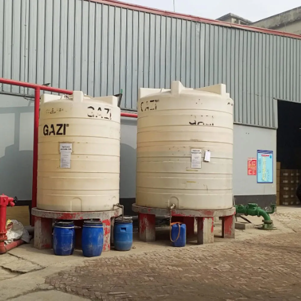 Gazi Chemical Tank White Plastic Storage Tank