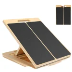 Adjustable Portable Wooden Incline Board Calf Stretching Leg/Knee/Heel/Ankle Exercise Aid 300 Lbs Weight Capacity Physical