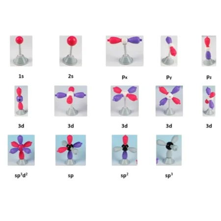 Atomic Orbital Hybridization Model Set Electron Cloud Molecular Structure Model For University Chemistry Teaching
