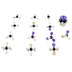 Atomic Orbital Hybridization Model Set Electron Cloud Molecular Structure Model For University Chemistry Teaching