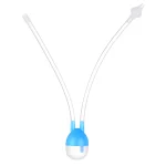Baby Oral Nasal Aspirator for Infant Nose Cleaning Tool with Silicone Snot Sucker and Anti Backflow System for Safe Baby Care
