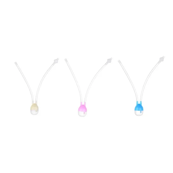 Baby Oral Nasal Aspirator for Infant Nose Cleaning Tool with Silicone Snot Sucker and Anti Backflow System for Safe Baby Care
