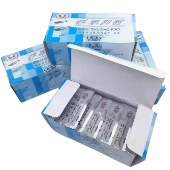 Carbon Steel Surgical Blades 11# 23# Industrial Utility Scalpel Blades for Lab Cutting Craft Repair Cutting Tool