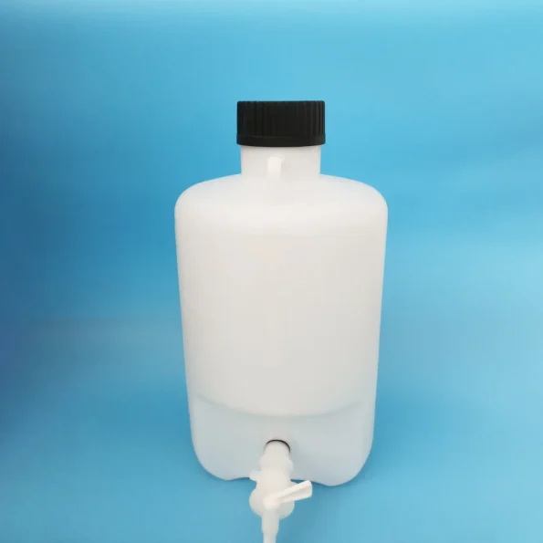 Custom 5L-25L Laboratory Stopcock Storage Chemical Acid and Alkali Resistance HDPE PP Stopcock Carboy Bucket Aspirator Bottle