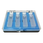 Customized Laboratory Biochemistry Spectrophotometer Use 10mm 2 Sides Optical Sides Flow Cell UV Clear Quartz Glass Cuvette