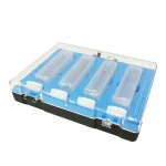 Customized Laboratory Biochemistry Spectrophotometer Use 10mm 2 Sides Optical Sides Flow Cell UV Clear Quartz Glass Cuvette