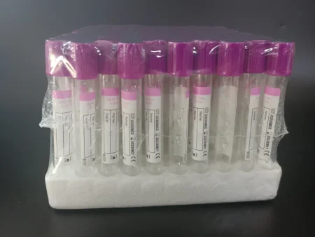 Disposable K2 K3 Purple EDTA Tube Vacuum Blood Collection Tube