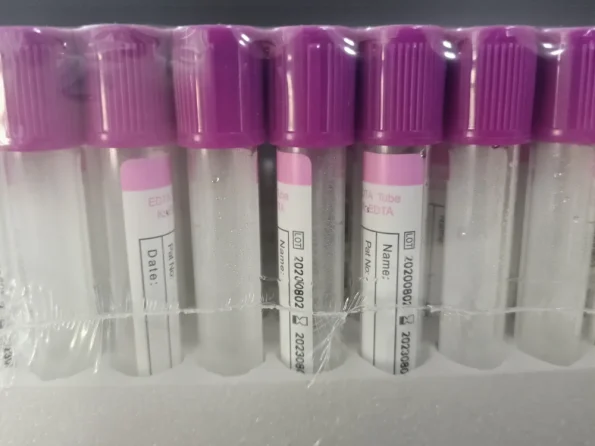 Disposable K2 K3 Purple EDTA Tube Vacuum Blood Collection Tube