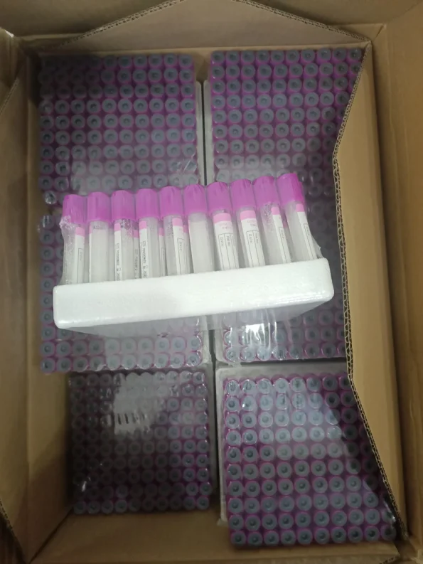 Disposable K2 K3 Purple EDTA Tube Vacuum Blood Collection Tube