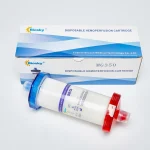 Hospital Clinical High Adsorption Rate Blood Dialysis Fluid Filter Disposable Hemoperfusion Cartridge for Remove Uremic Toxins