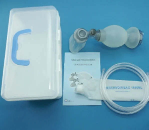 Hospital First Aid Silicone Resuscitator Bag