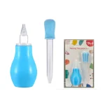 Hospital Household Home Health Care Hygienic BPA-Free Anti-backflow Manual Infant Nose Sucker Nasal Aspirator for Stuffy Mucus