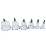 Household Professional Reusable Chinese Traditional Therapy Body Treatment Massager Single Cups Vacuum Suction Cupping Tank
