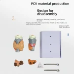 Human Pathological PVC Anatomical Model Thyroid Gland for Medical Science for Teaching Hyperthyroidism Hypothyroidism Schools