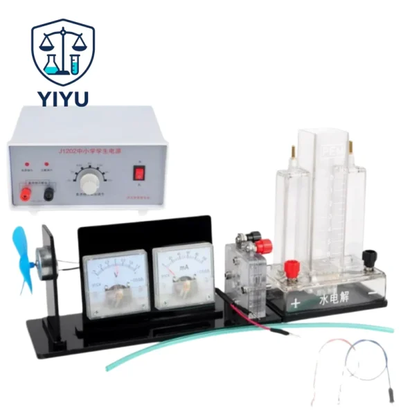 Hydrogen Fuel Cell Demonstration Model, Water Electrolyzer Teaching Instrument for Middle High School Lab Experiment