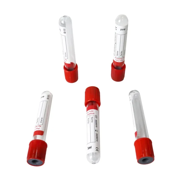 Inexpensive Laboratory Medical Common No Additive Plain PET Glass Vacuum Vascular Test Vacutainer Tube for Blood Collection