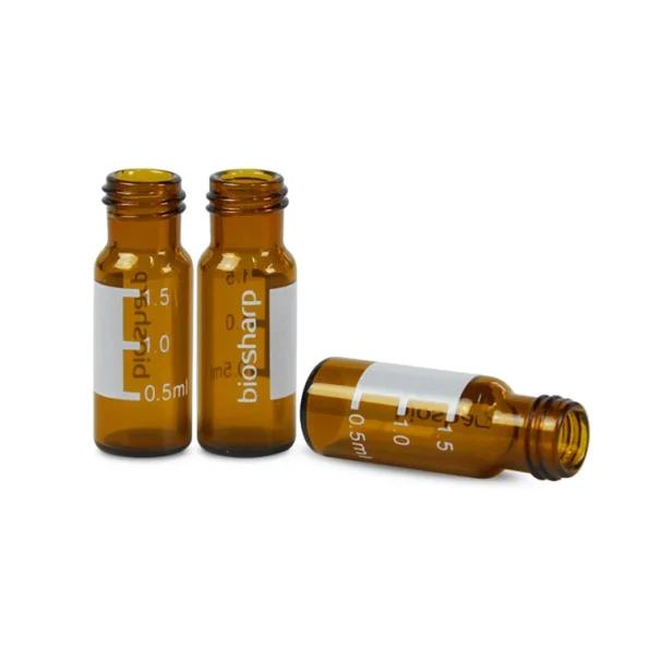 Lab 2ml Clear/Amber Glass Injection Vial Screw Thread Vial (without Lid)