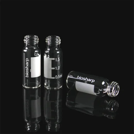 Lab 2ml Clear/Amber Glass Injection Vial Screw Thread Vial (without Lid)