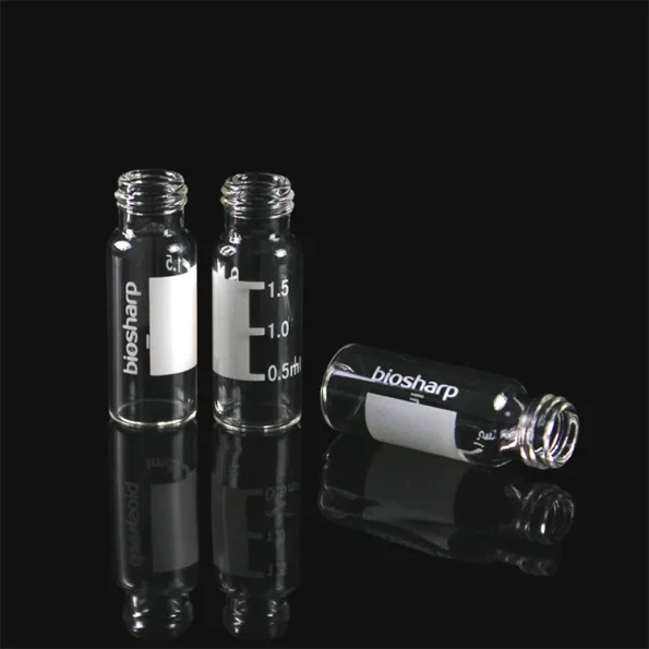 Lab 2ml Clear/Amber Glass Injection Vial Screw Thread Vial (without Lid)