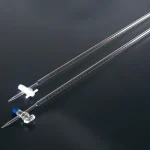 Lab Burette 10ml 25ml 50ml 100ml Glass PTFE Stopcock Burette
