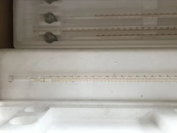 Lab Burette 10ml 25ml 50ml 100ml Glass PTFE Stopcock Burette