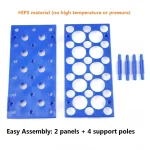 Lab for Test Tube Rack for 15-50 ml Plastic Detachable Centrifuge Tubes for Laboratory Use