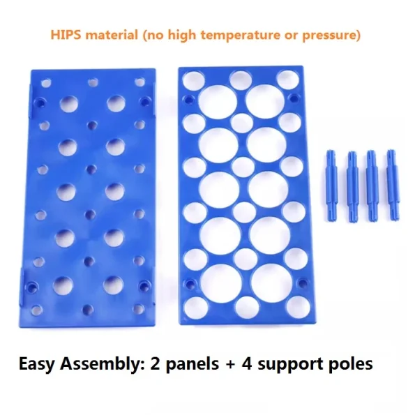 Lab for Test Tube Rack for 15-50 ml Plastic Detachable Centrifuge Tubes for Laboratory Use