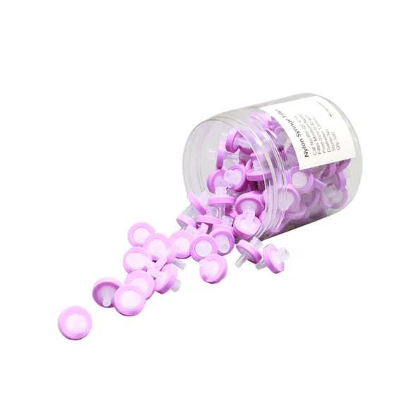 Lab Medical Disposable 13mm Syringe Filters Customizable OEM Support Oil-Based Syringe Filter