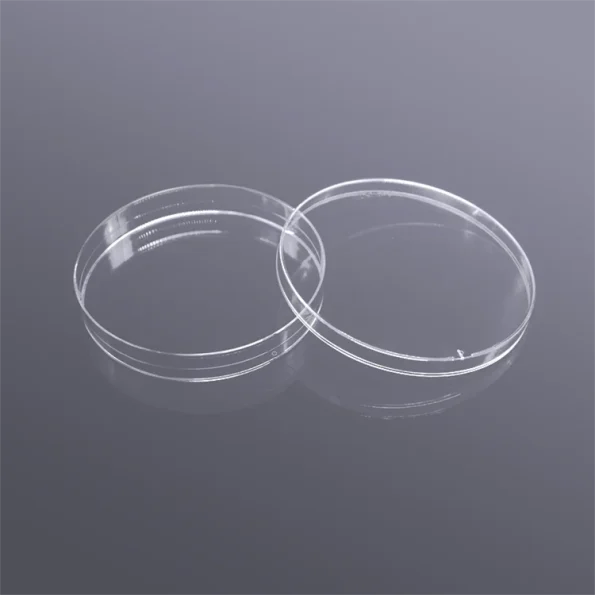 LAB Plastic PS Disposable Round Petri Dish Cell Culture Plate 90MM