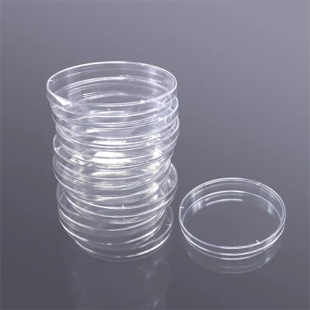 LAB Plastic PS Disposable Round Petri Dish Cell Culture Plate 90MM