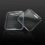 LAB Plastic PS Disposable Round Petri Dish Cell Culture Plate 90MM