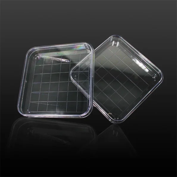 LAB Plastic PS Disposable Round Petri Dish Cell Culture Plate 90MM