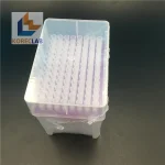 Laboratory Consumable With Filter Sterile 200ul Pipette Long Tips in Sealed 96 Well Rack