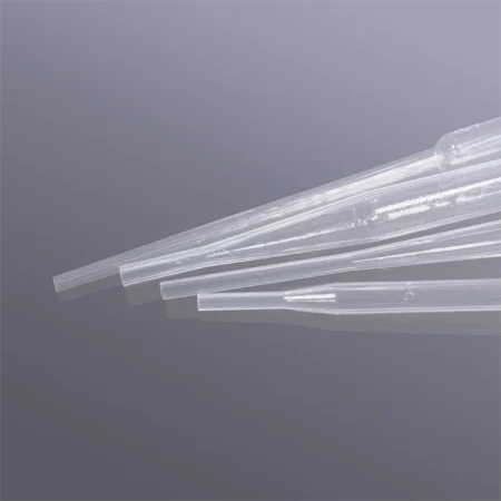 Laboratory Disposable Plastic Droppers Transfer Pasteur Pipette . Aseptic, Individually Packaged