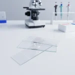 Laboratory Microscope Glass Slides Single-sided Single-head Sandblasting Polished Edge 90 Angle
