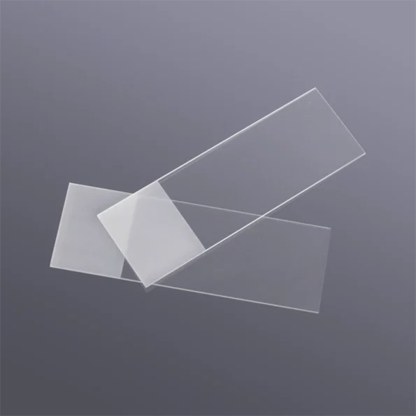 Laboratory Microscope Glass Slides Single-sided Single-head Sandblasting Polished Edge 90 Angle
