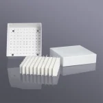Laboratory Paper Cryotube Storage Box 100 Hole Paper Cryotube Box (with Drain Hole) for Cryo Freeze Tube