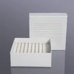 Laboratory Paper Cryotube Storage Box 100 Hole Paper Cryotube Box (with Drain Hole) for Cryo Freeze Tube