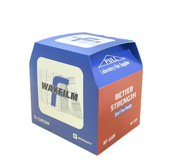 Laboratory Research Waterproof Transparent Multiple Sizes Pharmaceutical Thermoplastic Self Sealing Film Roll Parafilm Waxfilm
